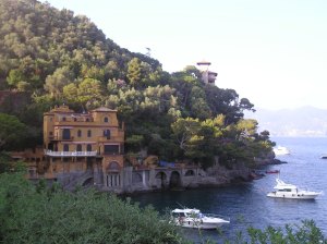 panorama baia portofino