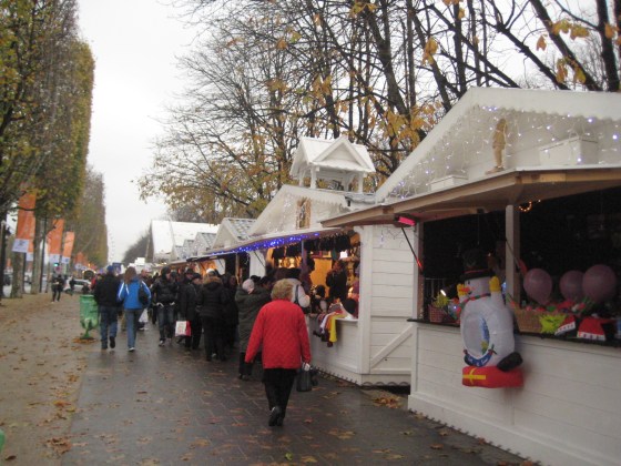 mercatino di natale champs elisées