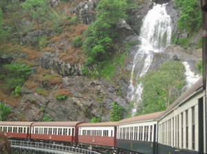 treno storico per Kuranda
