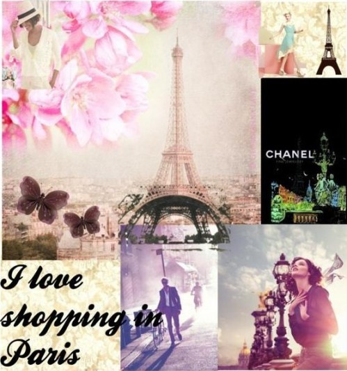 I love shopping in Paris
