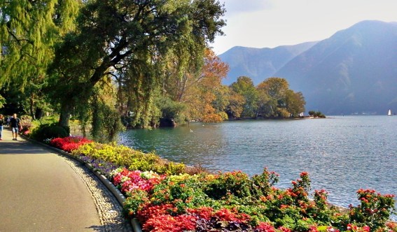 Lugano lake