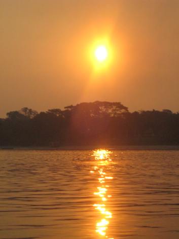 amazonia sunset