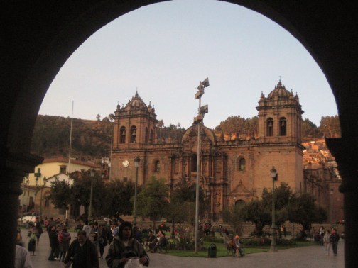 Uno scorcio della Plaza de Armas di Cusco