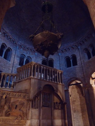 L'interno della Rotonda Stefaniana