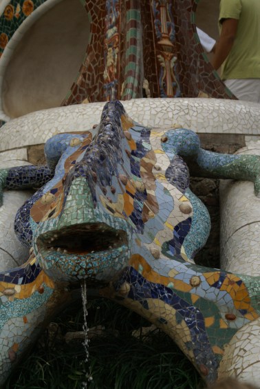 il dragone a Park Guell
