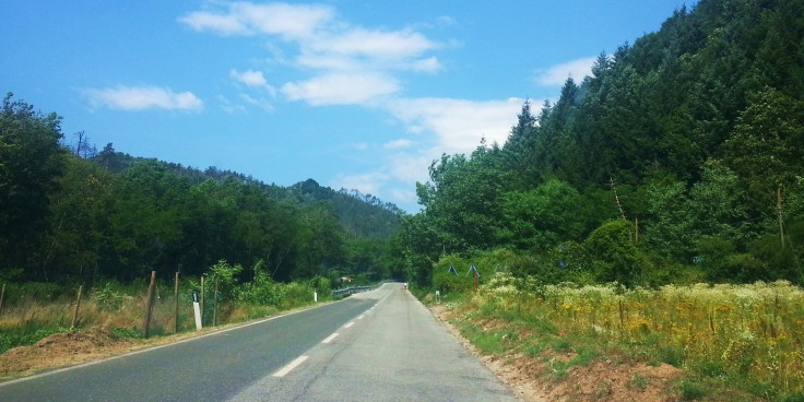 L'Aurelia nell'entroterra della Provincia di La Spezia