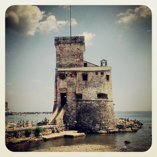 Il castello sul mare di Rapallo