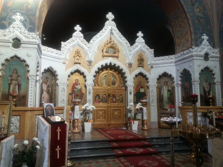 L'iconostasi della chiesa russa di Firenze