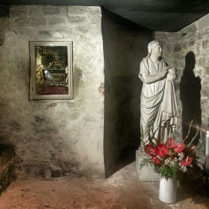 La statua di Santa Reparata e la sua reliquia