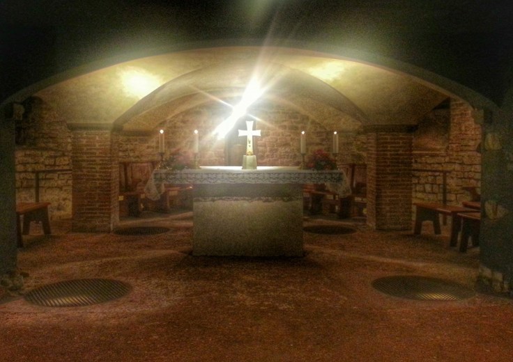 L'abside della chiesa di Santa Reparata, ormai cripta di Santa Maria del Fiore