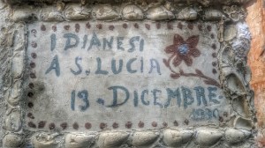 Targa del 1930 a Ca' Pinea