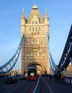 Walking on Tower Bridge