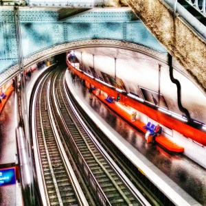 I binari della metro di Parigi