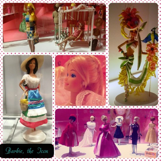 Barbie the Icon. Rende l'idea questo collage?