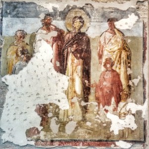 Santa Maria Antiqua, Salomone e i Maccabei, navata centrale