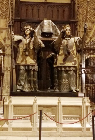 La tomba di Cristoforo Colombo nella Cattedrale di Siviglia