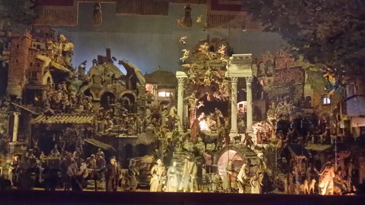 Il presepe della Basilica dei SS. Cosma e Damiano