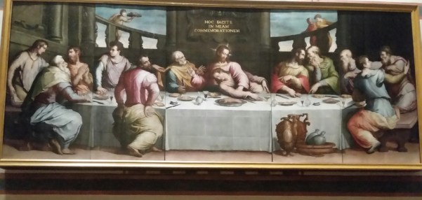 L'Ultima Cena del Vasari nel Cenacolo di Santa Croce