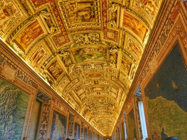 galleria carte geografiche Musei Vaticani