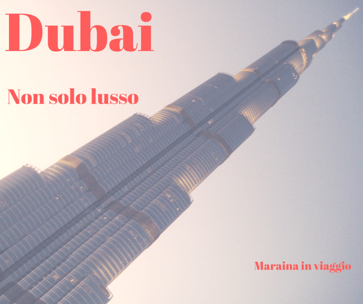 Dubai not only luxury