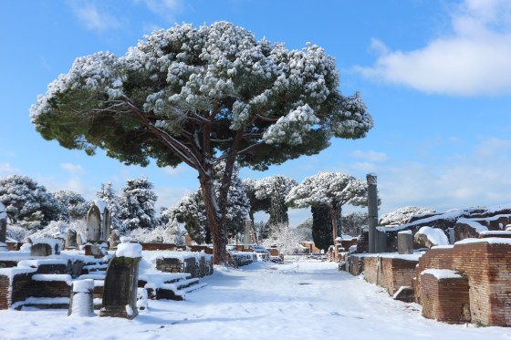 neve a ostia antica