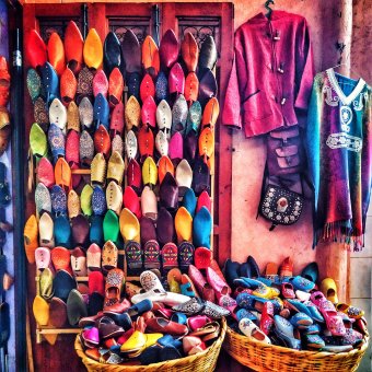 Marrakech_souk_Babouches