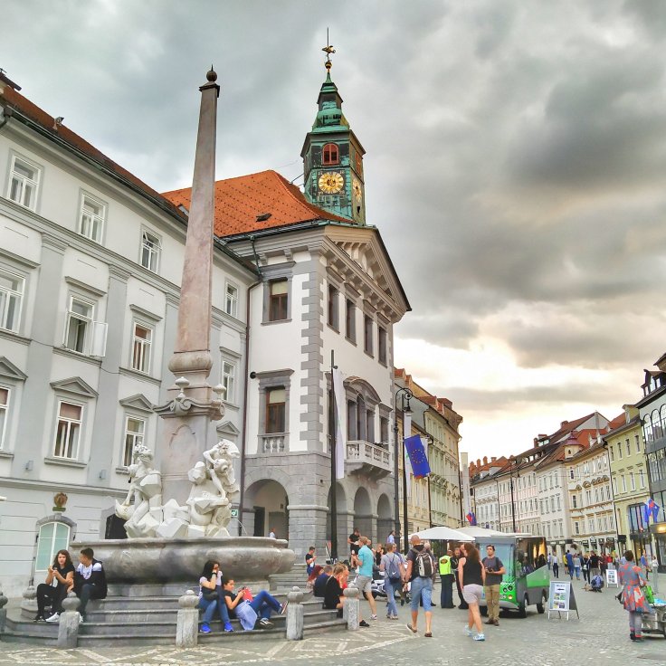 Lubiana-fontana di Robba