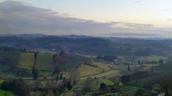 panorama colline toscane