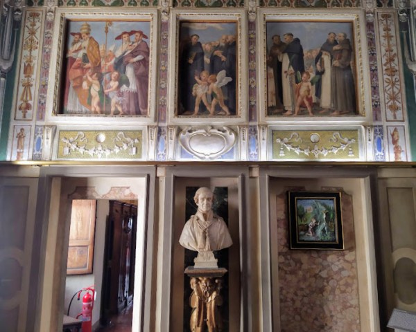 casa-buonarroti-camera-degli-angioli-parete