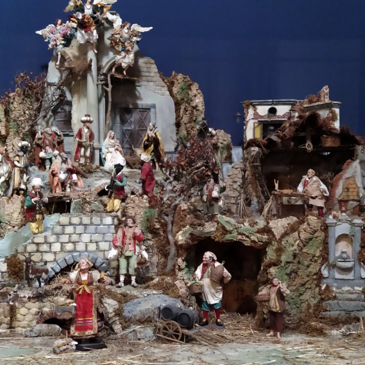 presepe napoletano sant'ignazio roma