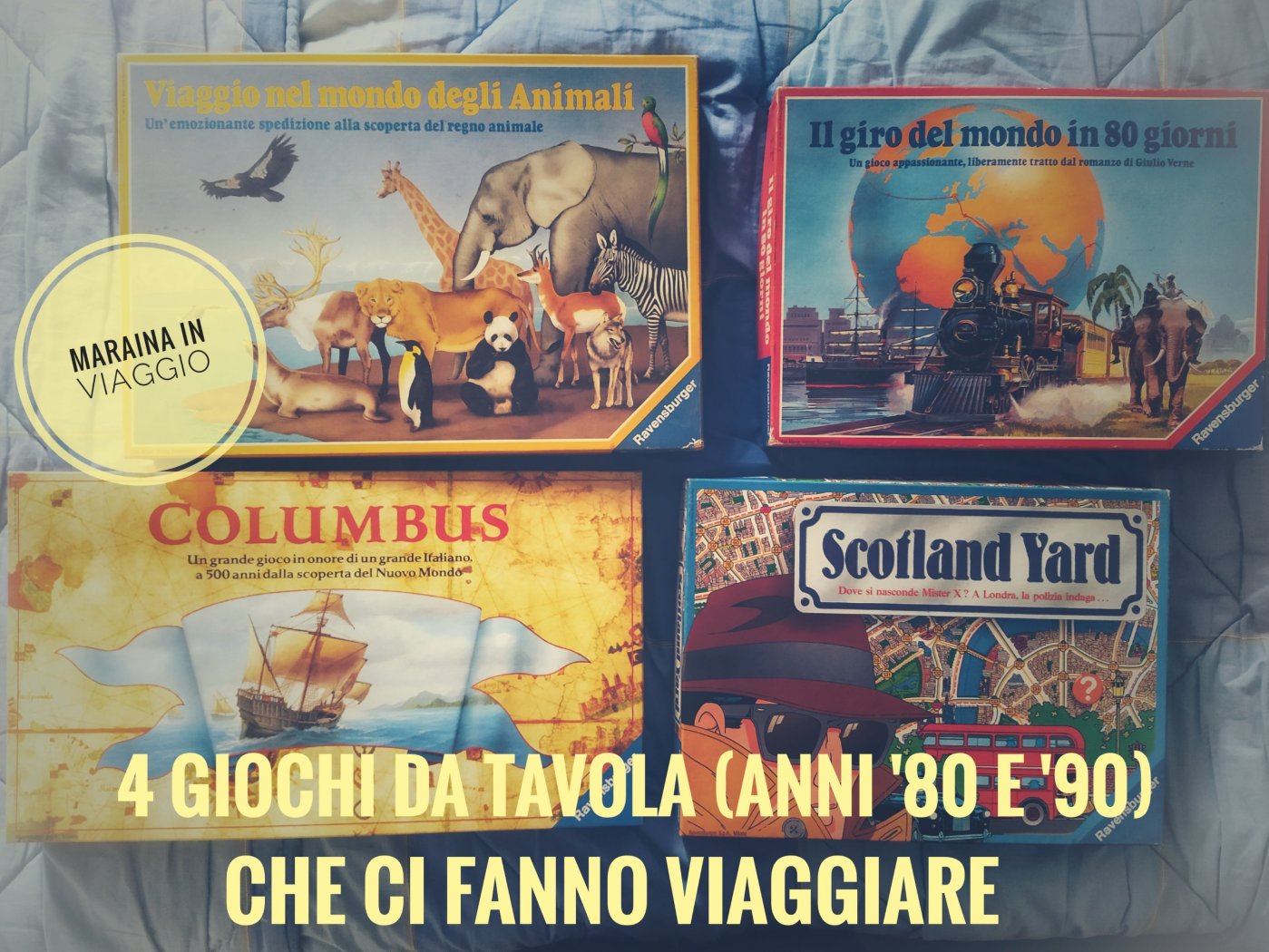 giochi da tavola ravensburger anni '80